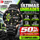 ⌚ Reloj Cronógrafo Masculino Premium 🔥 MÁS QUE UN RELOJ. UNA ACTITUD.