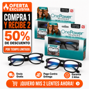 Lentes One Power Readers con tecnología de enfoque progresivo para una visión más cómoda. ¡Compra 1 y recibe 2 con 50% de descuento! 🚚 Envío Gratis | 💵 Paga al Recibir | 🛡️ Garantía de 2 Años | ⚠️ ¡Últimas Unidades!