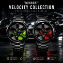 🔥 TORREZ™ Velocity | Reloj Inspirado en Superautos (Green & Red Edition)