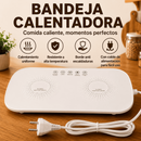 Bandeja Calentadora Eléctrica Plegable Mantén tus Alimentos Calientes Hasta el Último Bocado