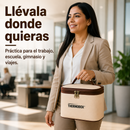 ThermoBox® | Lonchera Térmica con 4 Recipientes y Cubiertos