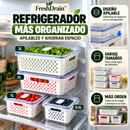 FreshKeep™ – Set de 4 Recipientes con Colador Interior y Tapa